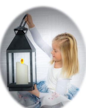 Prižig lučk v Dobrini